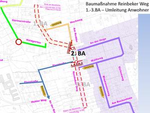 Erreichbarkeit Nebenstra&szlig;en 2. BA