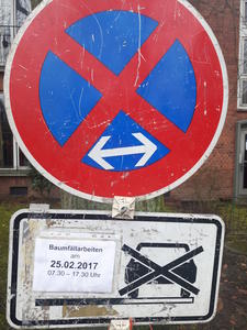 Baumf&auml;llung Reinbeker Weg