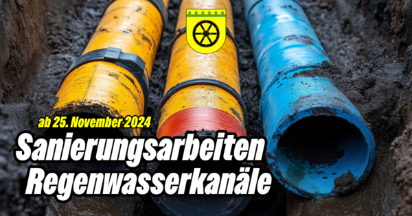 241024 - Sanierungsarbeiten Regenwasserkanal
