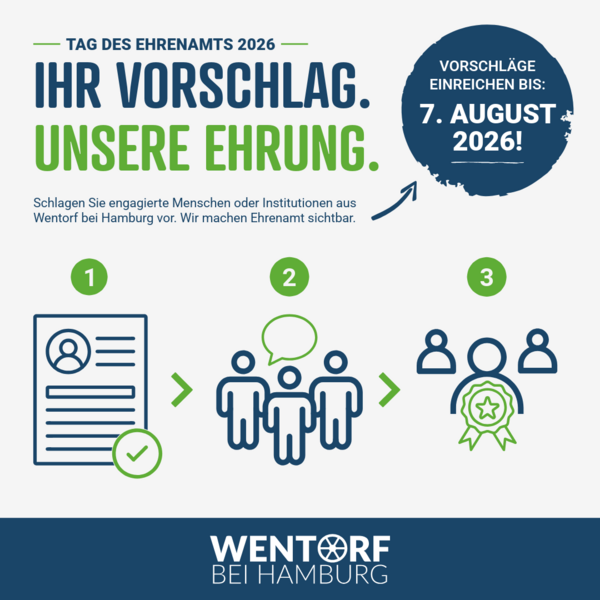 Engagierte B&uuml;rgerinnen und B&uuml;rger gesucht - Tag des Ehrenamts