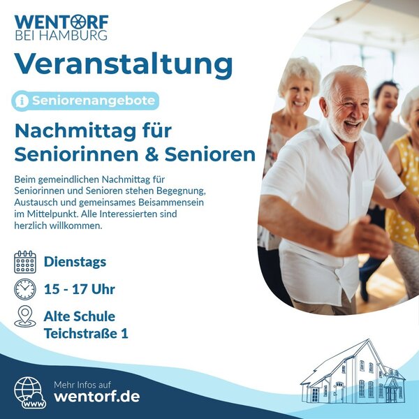 Nachmittag f&uuml;r Seniorinnen und Senioren