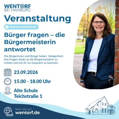B&uuml;rger fragen - Die B&uuml;rgermeisterin antwortet