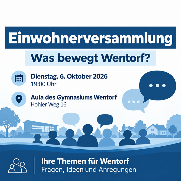Beitragsbild Einwohnerversammlung