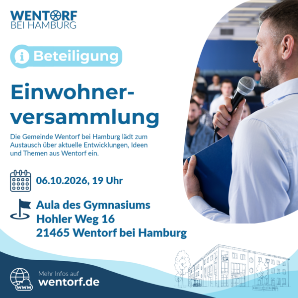 Einladung Einwohnerversammlung