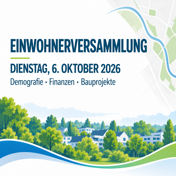 R�ckblick und Aufzeichnung Einwohnerversammlung 2026